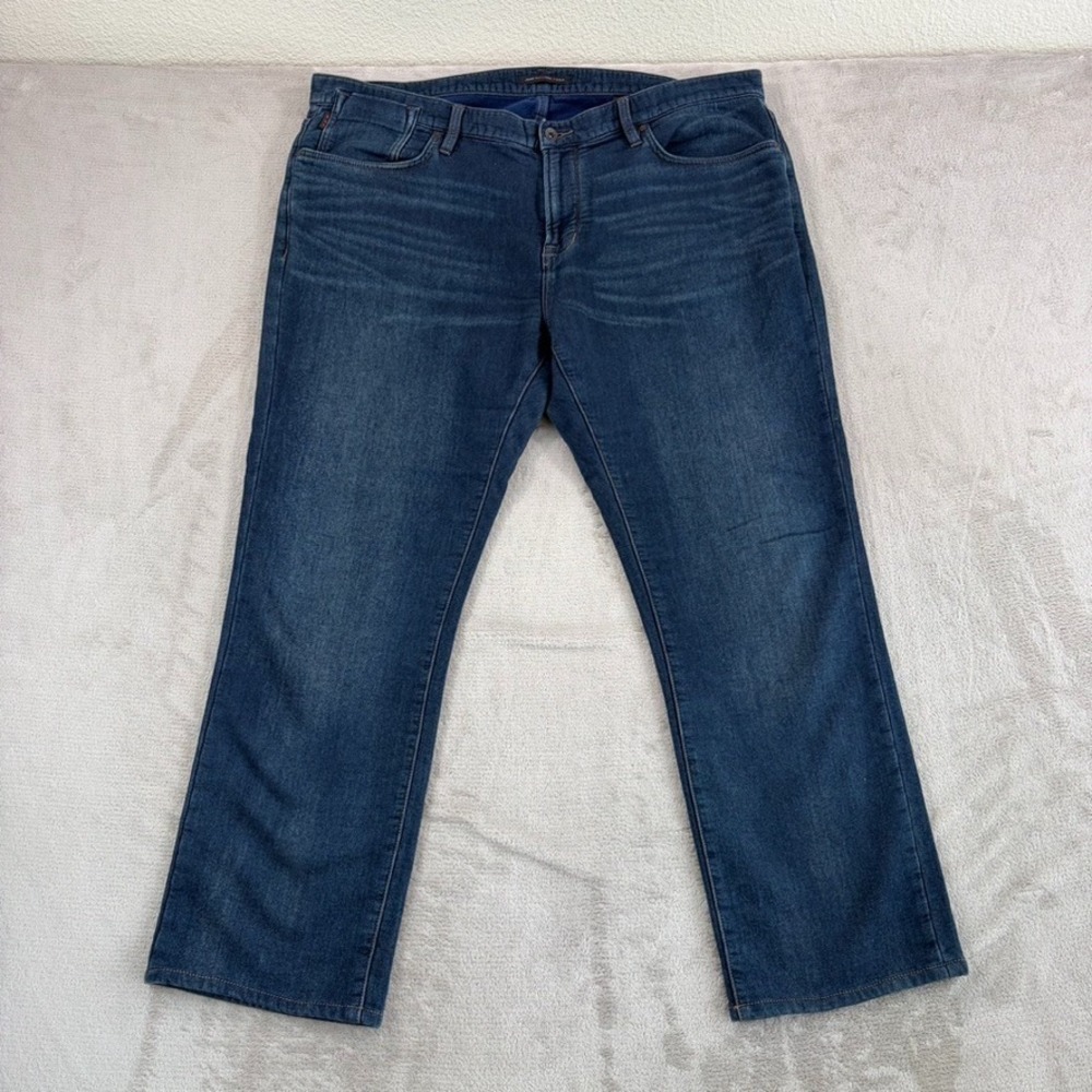 John Varvatos USA Bowery Slim Straight Stretch Jeans in Indigo Men 40x30